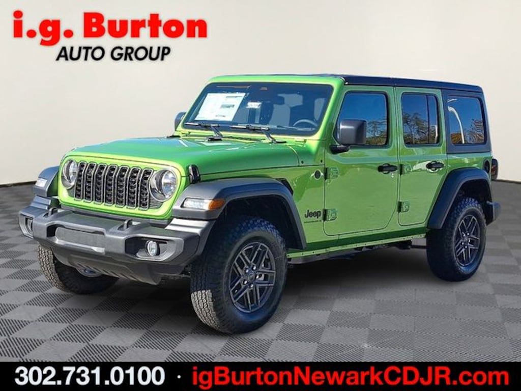 New 2026 Jeep Wrangler 4-DOOR SPORT S Sport Utility