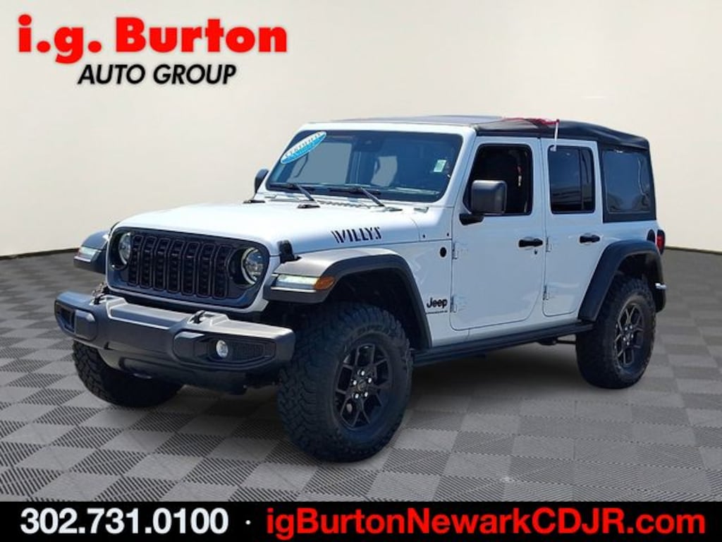 Certified 2025 Jeep Wrangler Willys SUV
