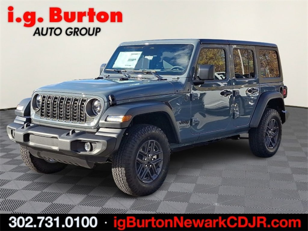 New 2026 Jeep Wrangler 4-DOOR SPORT S Sport Utility