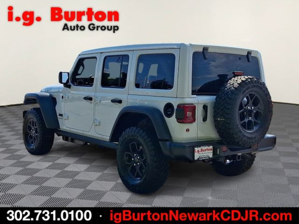 New 2026 Jeep Wrangler 4-DOOR WILLYS Sport Utility