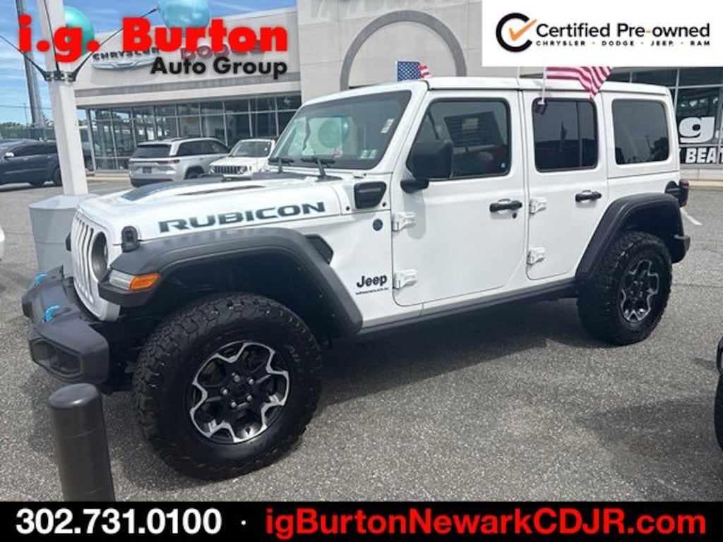 Used 2023 Jeep Wrangler Rubicon 4xe SUV