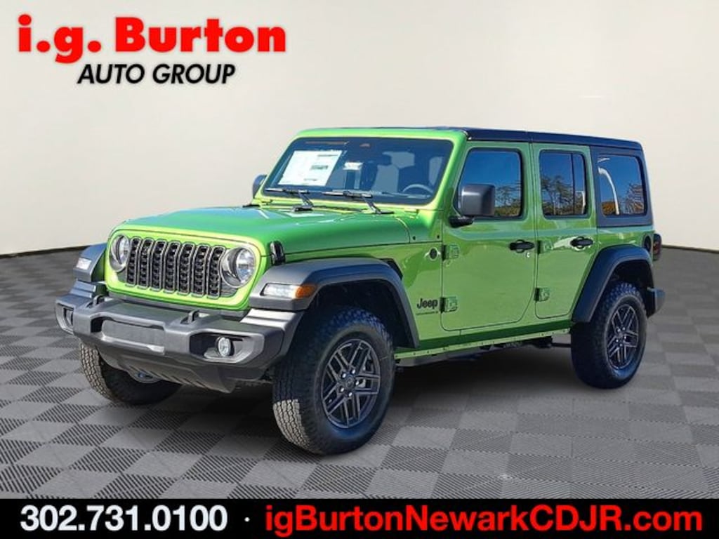 New 2026 Jeep Wrangler 4-DOOR SPORT S Sport Utility