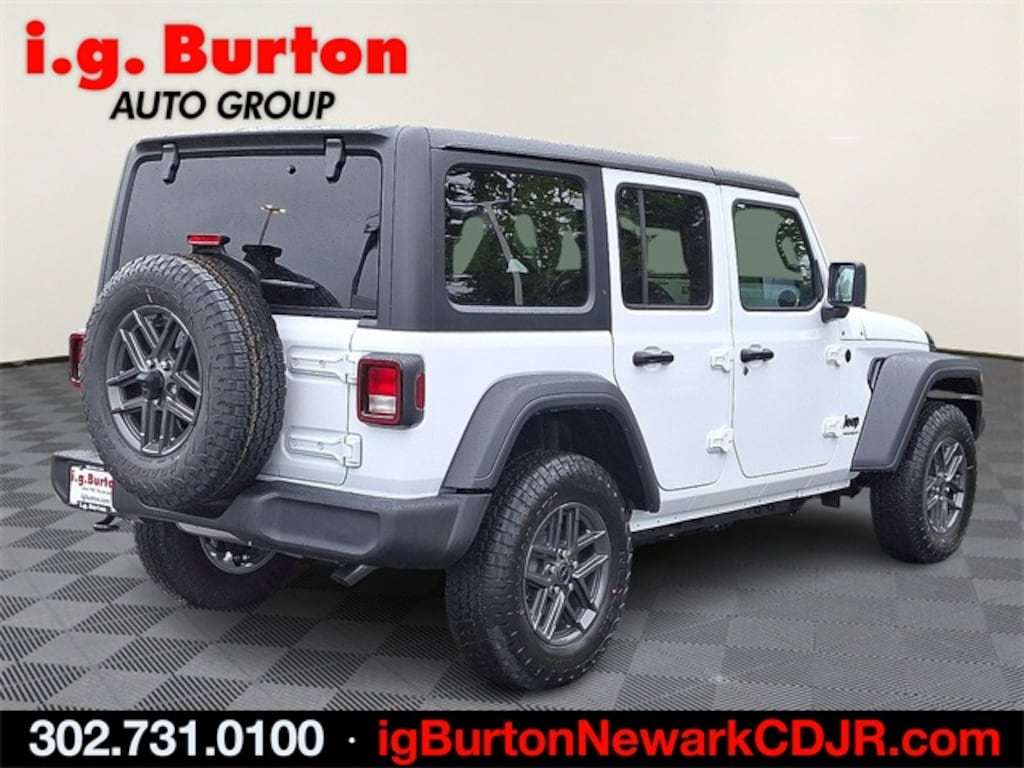 New 2026 Jeep Wrangler 4-DOOR SPORT S Sport Utility