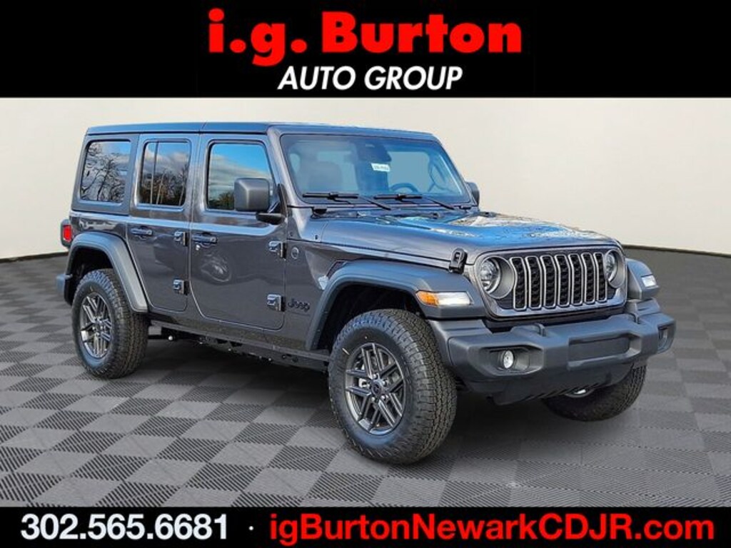 New 2026 Jeep Wrangler 4-DOOR SPORT S Sport Utility