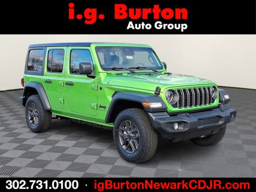 New 2026 Jeep Wrangler 4-DOOR SPORT S Sport Utility