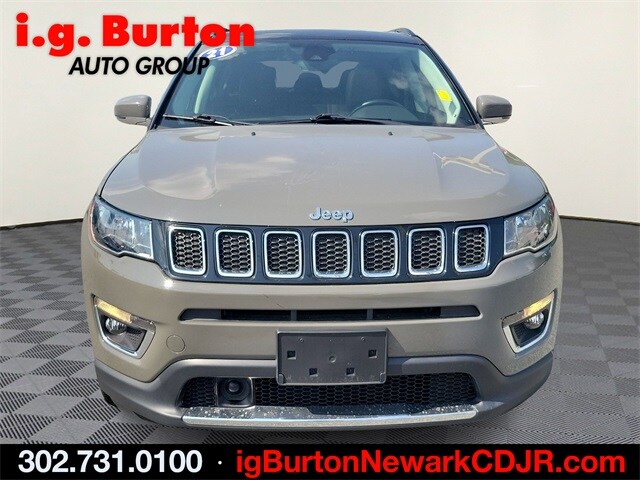 Used 2021 Jeep Compass Limited with VIN 3C4NJDCB6MT562873 for sale in Newark, DE