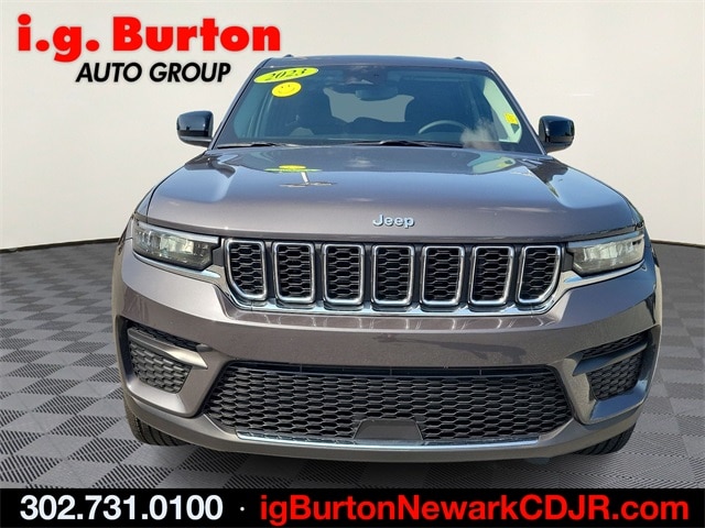 Certified 2023 Jeep Grand Cherokee Laredo with VIN 1C4RJHAG9P8909932 for sale in Newark, DE