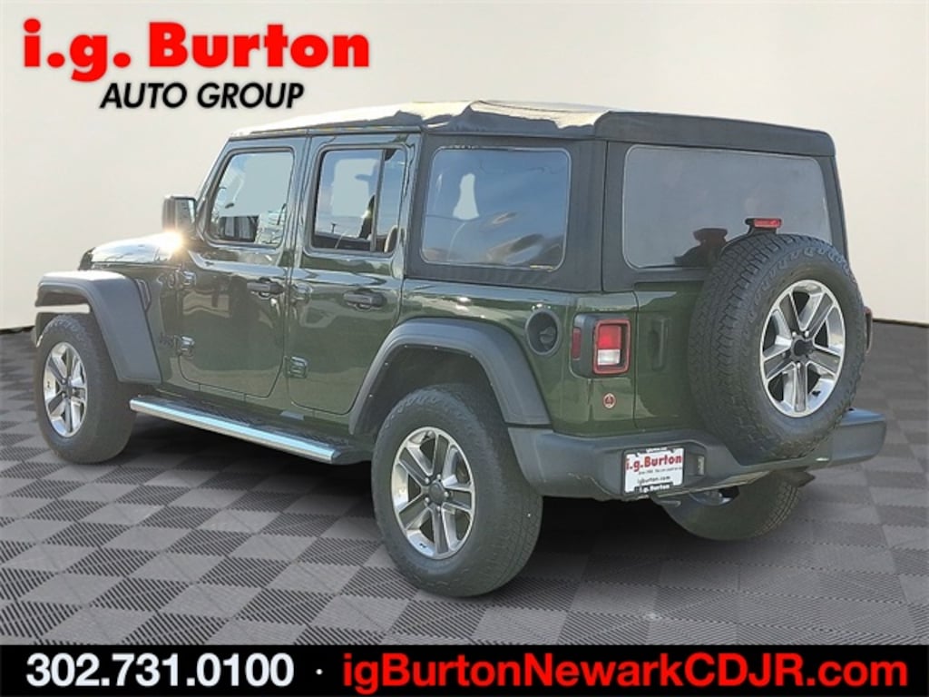 Used 2021 Jeep Wrangler Unlimited Sport S SUV