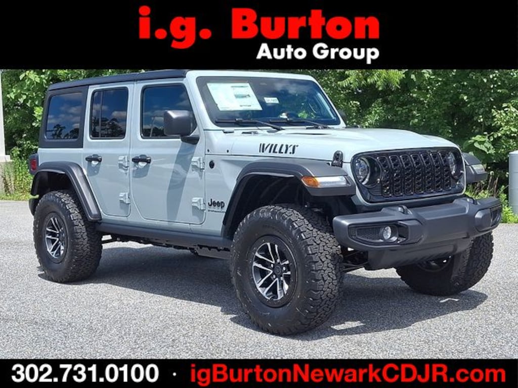 New 2026 Jeep Wrangler 4-DOOR WILLYS Sport Utility