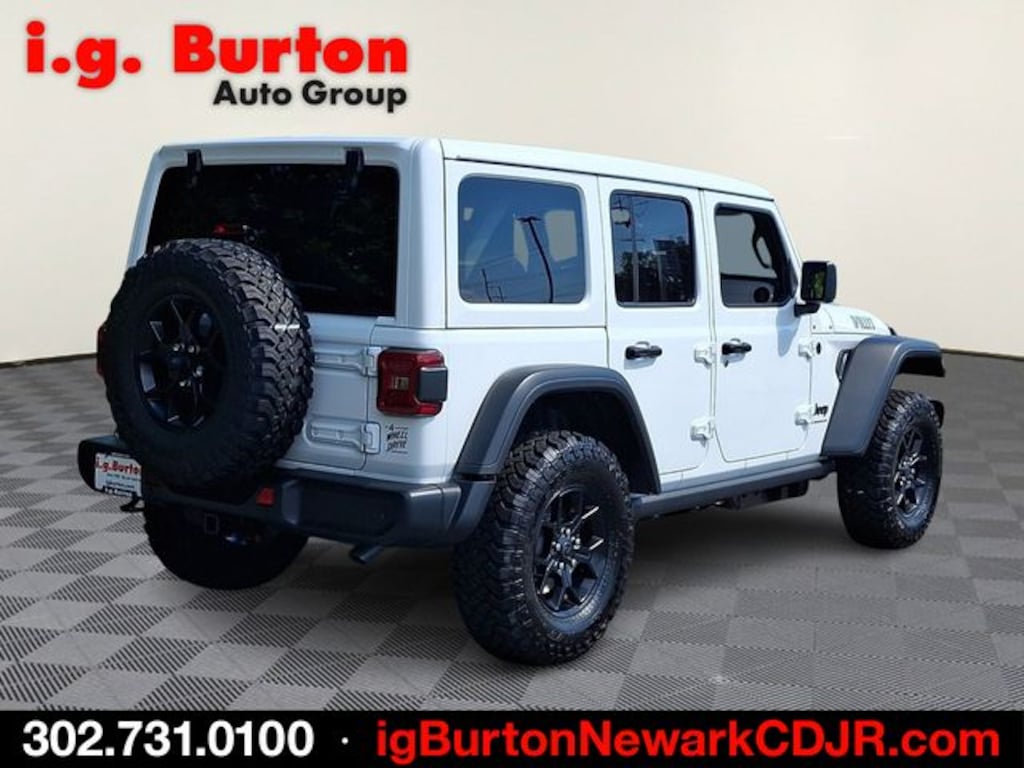New 2026 Jeep Wrangler 4-DOOR WILLYS Sport Utility