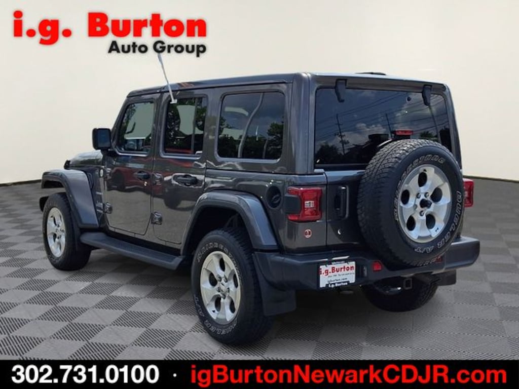Used 2018 Jeep Wrangler Unlimited Sahara SUV