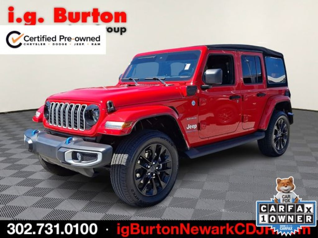 Used 2024 Jeep Wrangler Sahara 4xe SUV