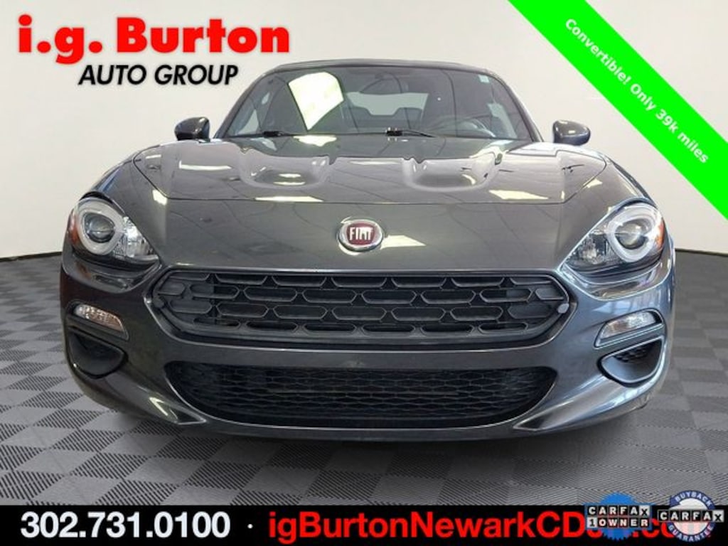 Used 2017 FIAT 124 Spider Classica Convertible