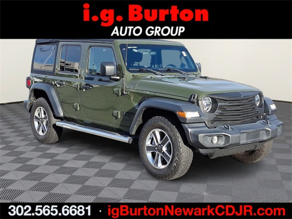 Used 2021 Jeep Wrangler Unlimited Sport S SUV