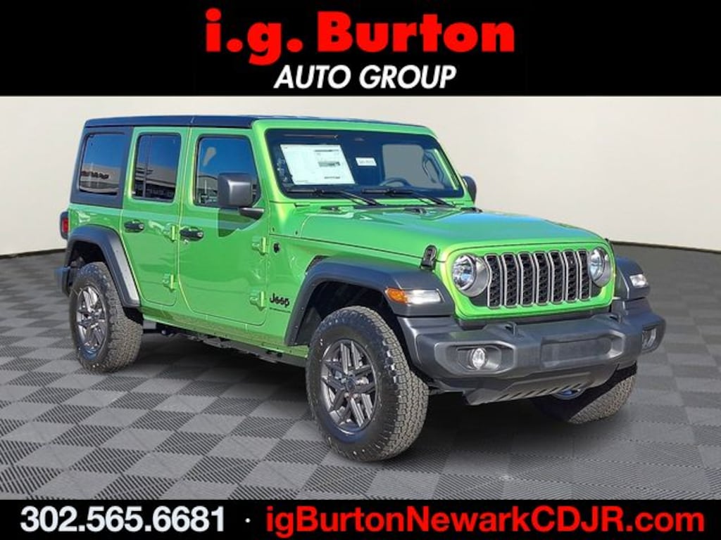 New 2026 Jeep Wrangler 4-DOOR SPORT S Sport Utility