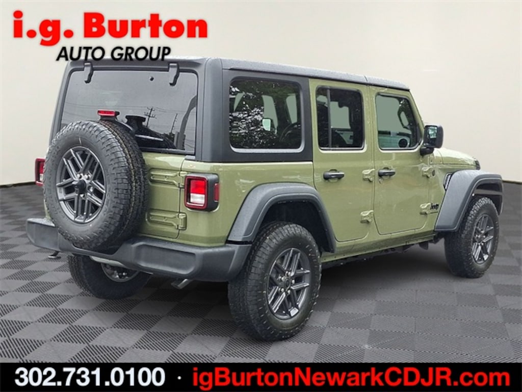 New 2026 Jeep Wrangler 4-DOOR SPORT S Sport Utility