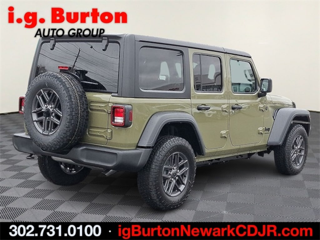 New 2026 Jeep Wrangler 4-DOOR SPORT S Sport Utility