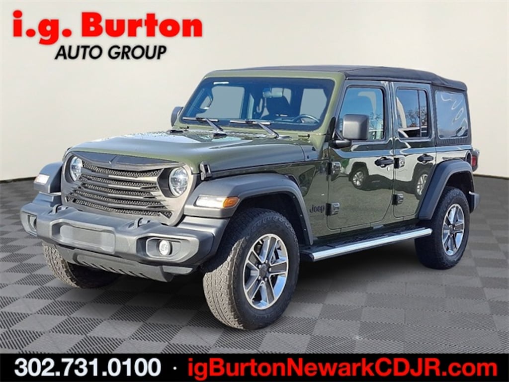 Used 2021 Jeep Wrangler Unlimited Sport S SUV