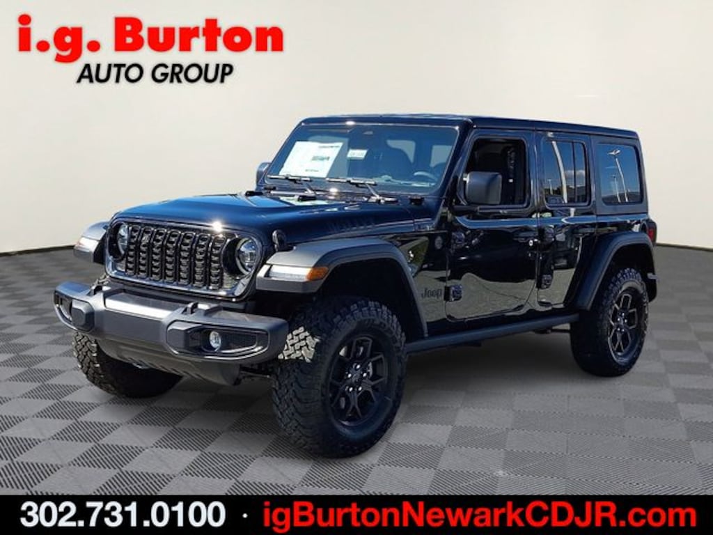 New 2026 Jeep Wrangler 4-DOOR WILLYS Sport Utility