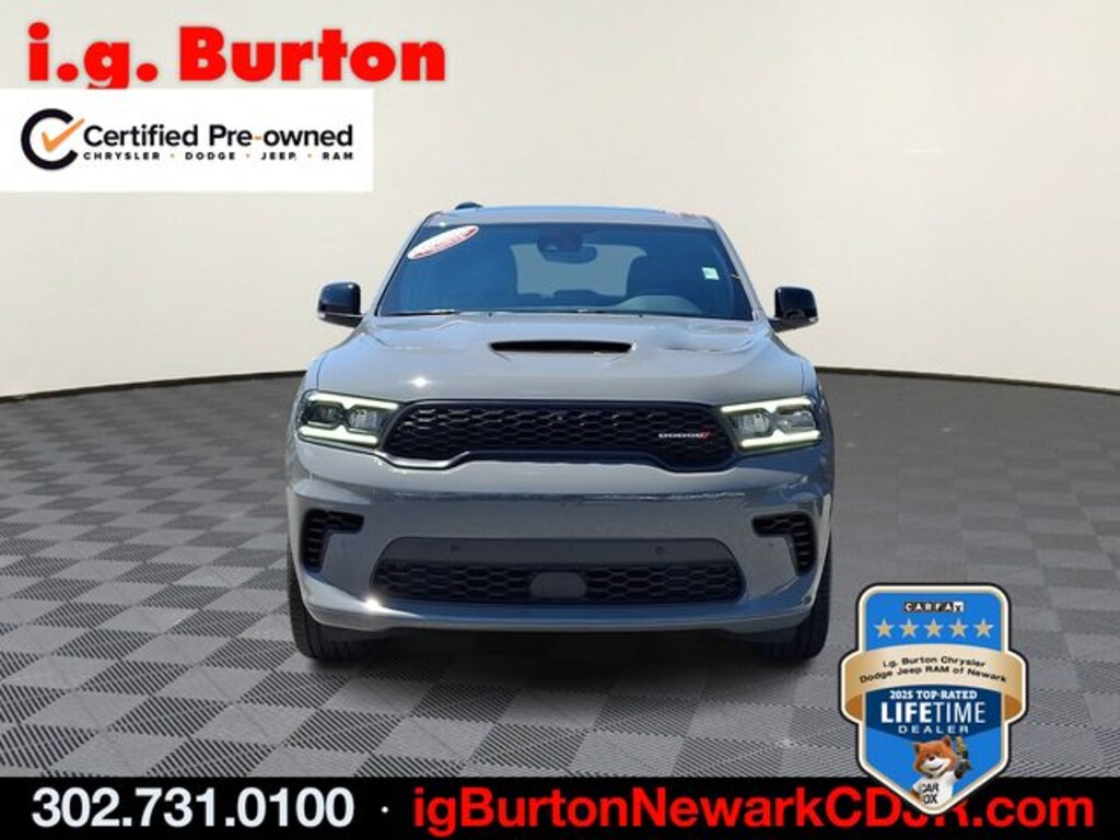 Certified 2025 Dodge Durango GT Plus SUV
