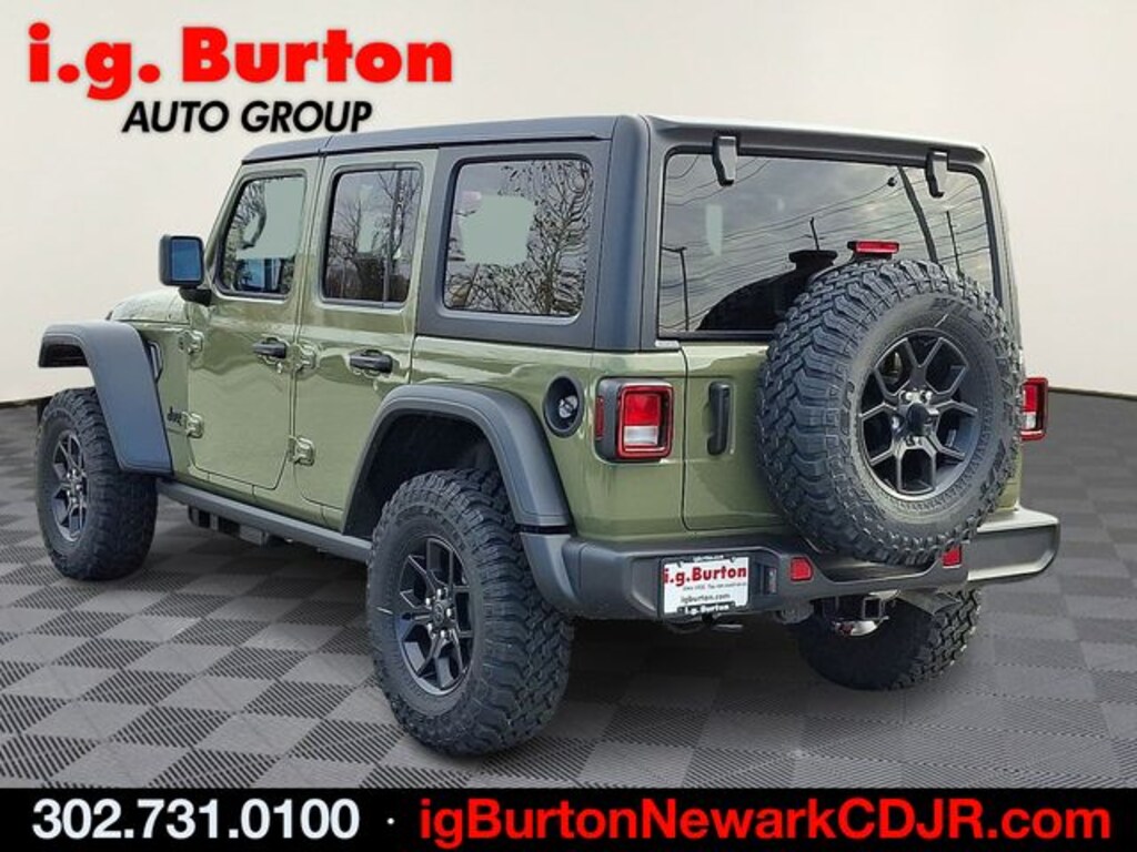 New 2026 Jeep Wrangler 4-DOOR WILLYS Sport Utility