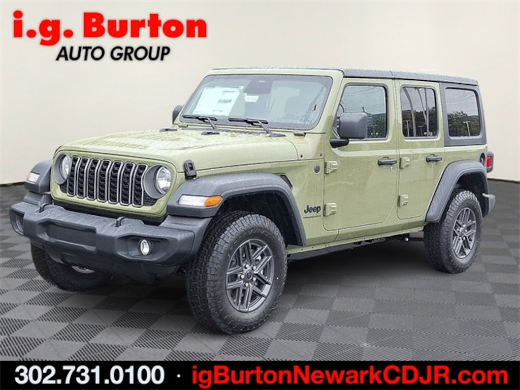 New 2026 Jeep Wrangler 4-DOOR SPORT S Sport Utility