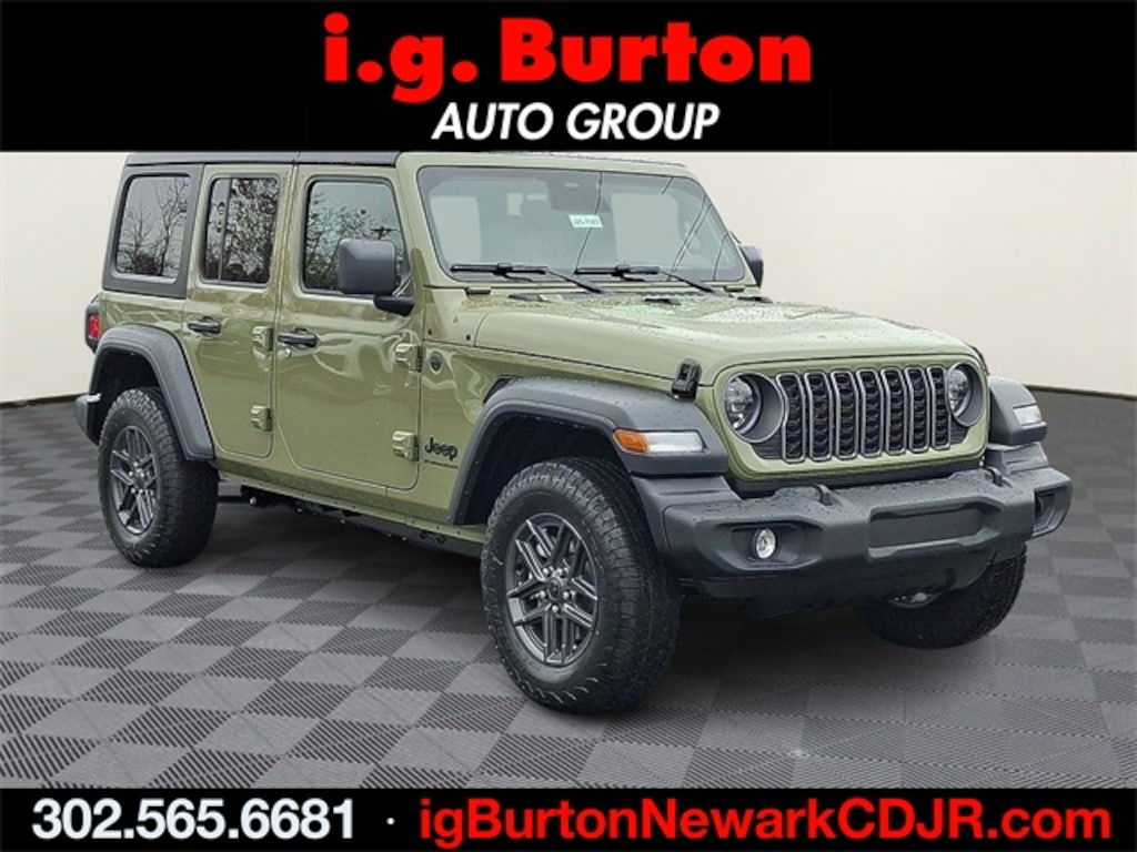 New 2026 Jeep Wrangler 4-DOOR SPORT S Sport Utility