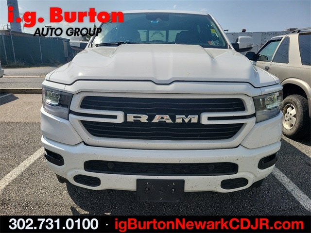 Used 2021 RAM Ram 1500 Pickup Laramie with VIN 1C6SRFJT6MN671456 for sale in Newark, DE