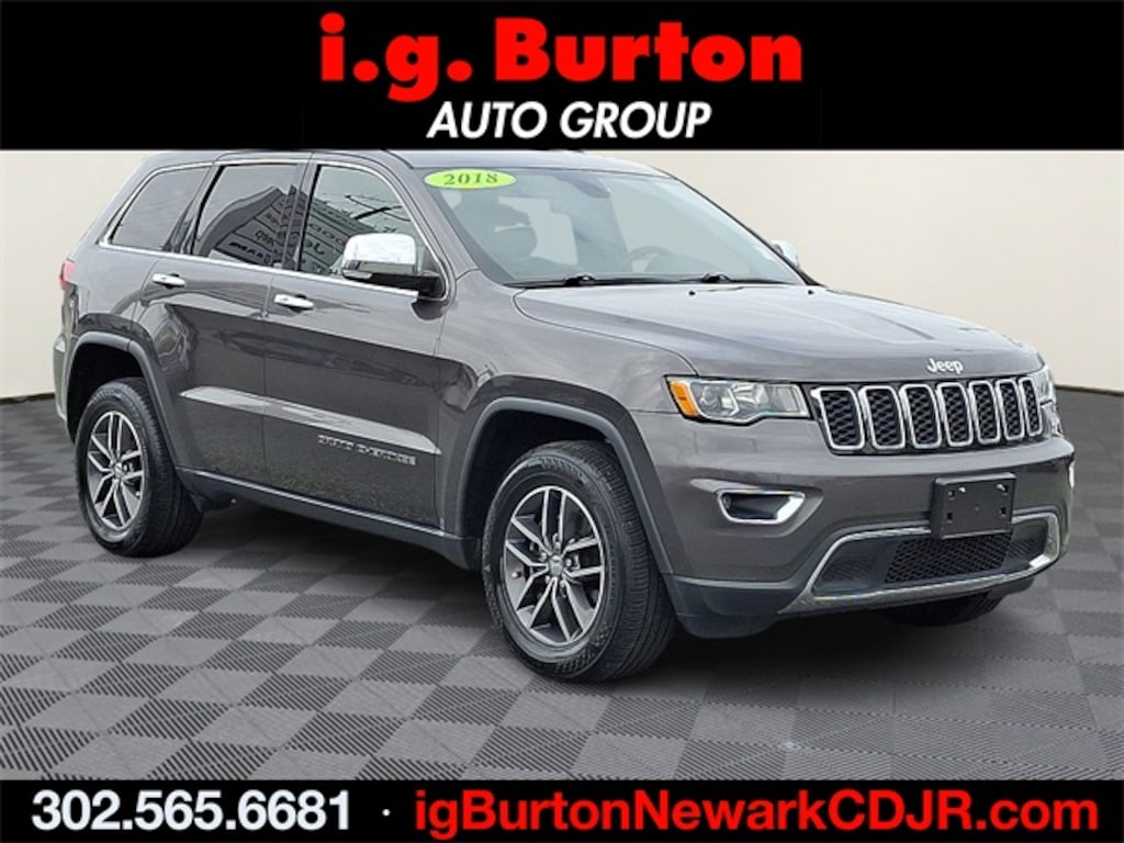 Used 2018 Jeep Grand Cherokee Limited SUV