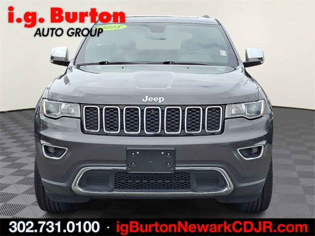 Used 2018 Jeep Grand Cherokee Limited SUV
