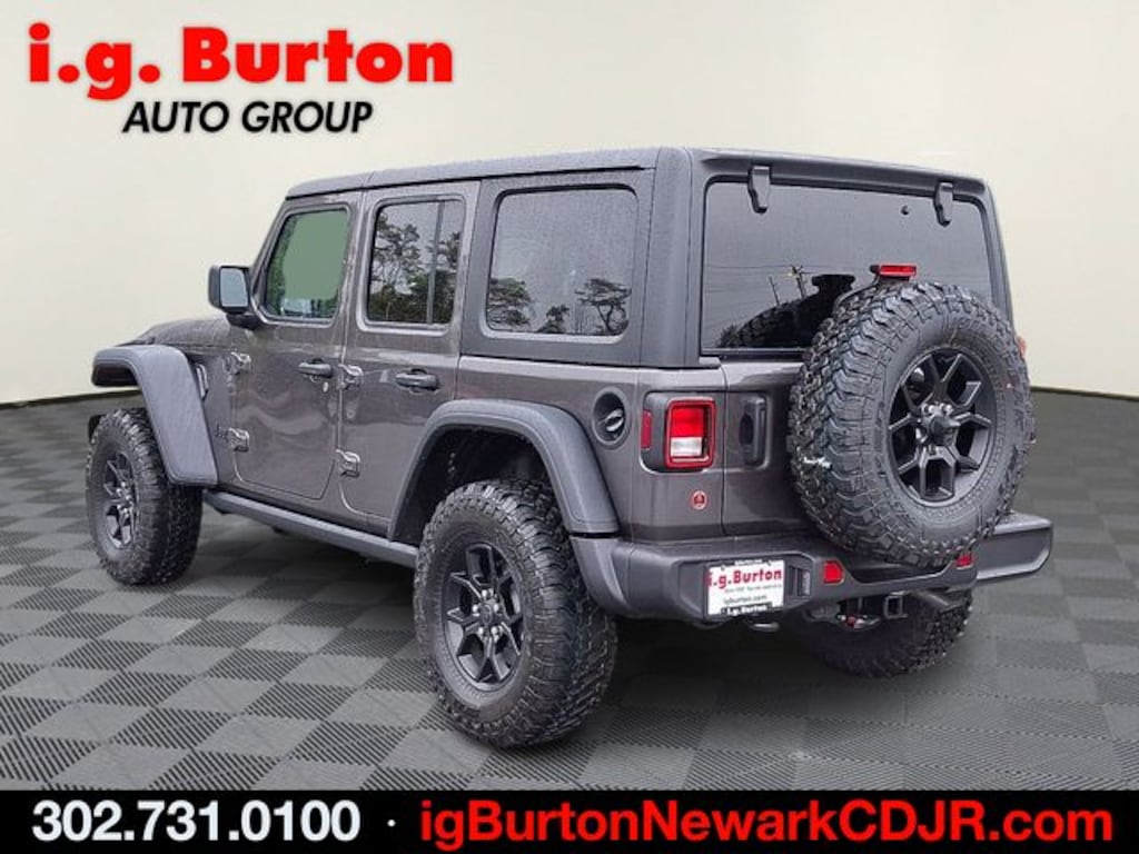 New 2026 Jeep Wrangler 4-DOOR WILLYS Sport Utility