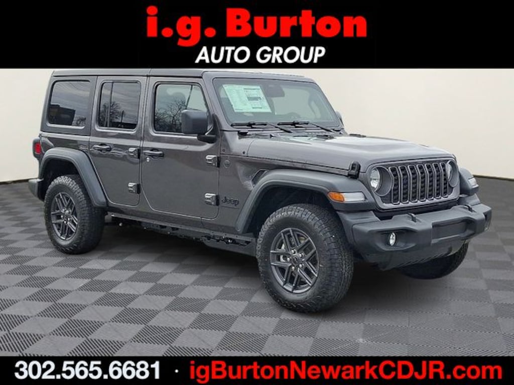 New 2026 Jeep Wrangler 4-DOOR SPORT S Sport Utility