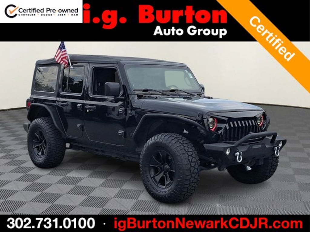 Used 2022 Jeep Wrangler Unlimited Sport S SUV