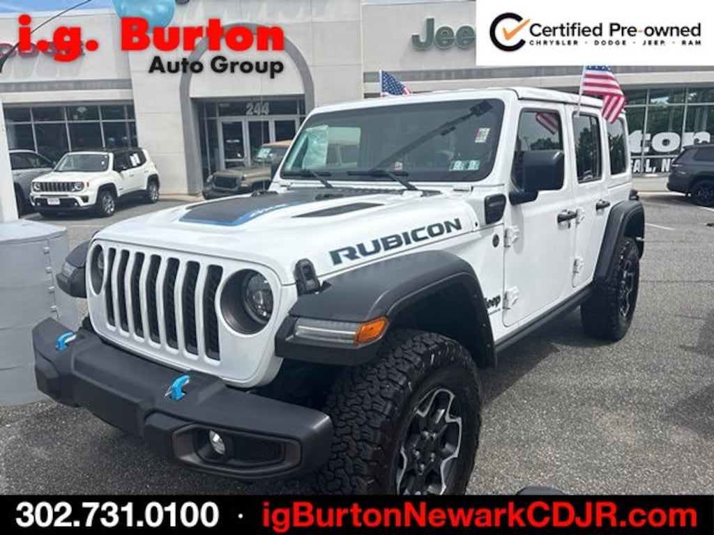 Used 2023 Jeep Wrangler Rubicon 4xe SUV