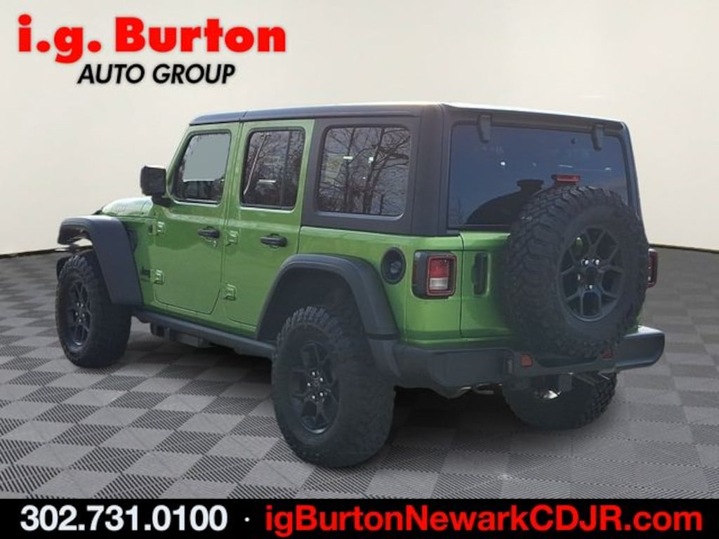 New 2026 Jeep Wrangler 4-DOOR WILLYS Sport Utility