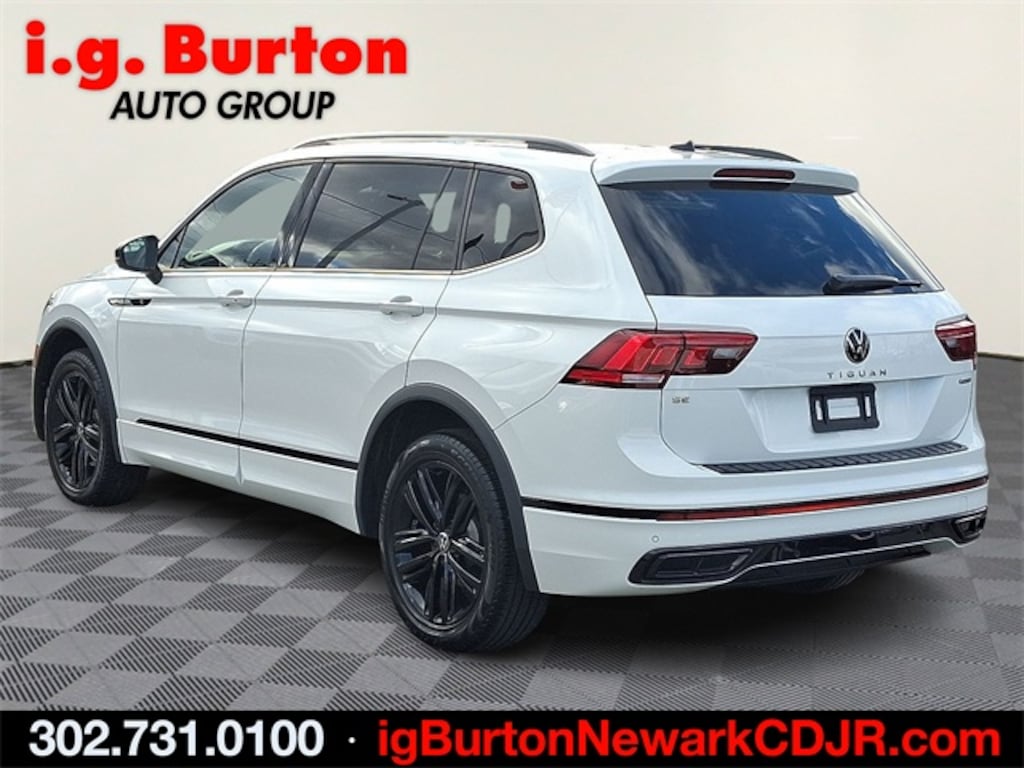 Used 2022 Volkswagen Tiguan 2.0T SE R-Line Black SUV