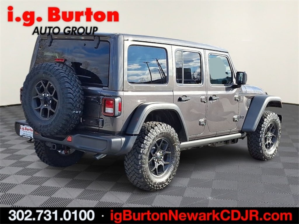 New 2026 Jeep Wrangler 4-DOOR WILLYS Sport Utility