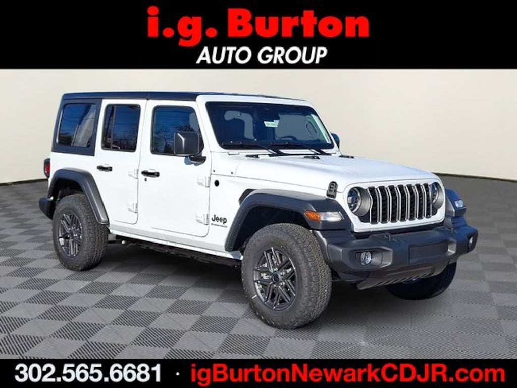 New 2026 Jeep Wrangler 4-DOOR SPORT S Sport Utility