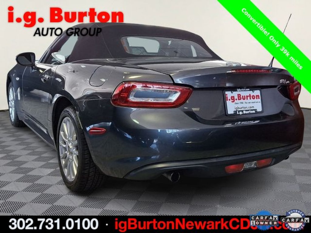Used 2017 FIAT 124 Spider Classica Convertible