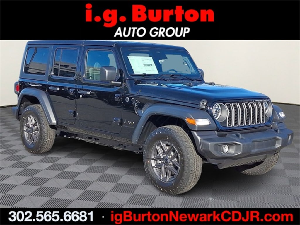 New 2026 Jeep Wrangler 4-DOOR SPORT S Sport Utility