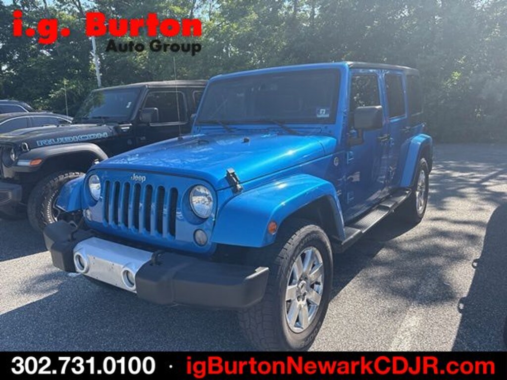 Used 2015 Jeep Wrangler Unlimited Sahara SUV