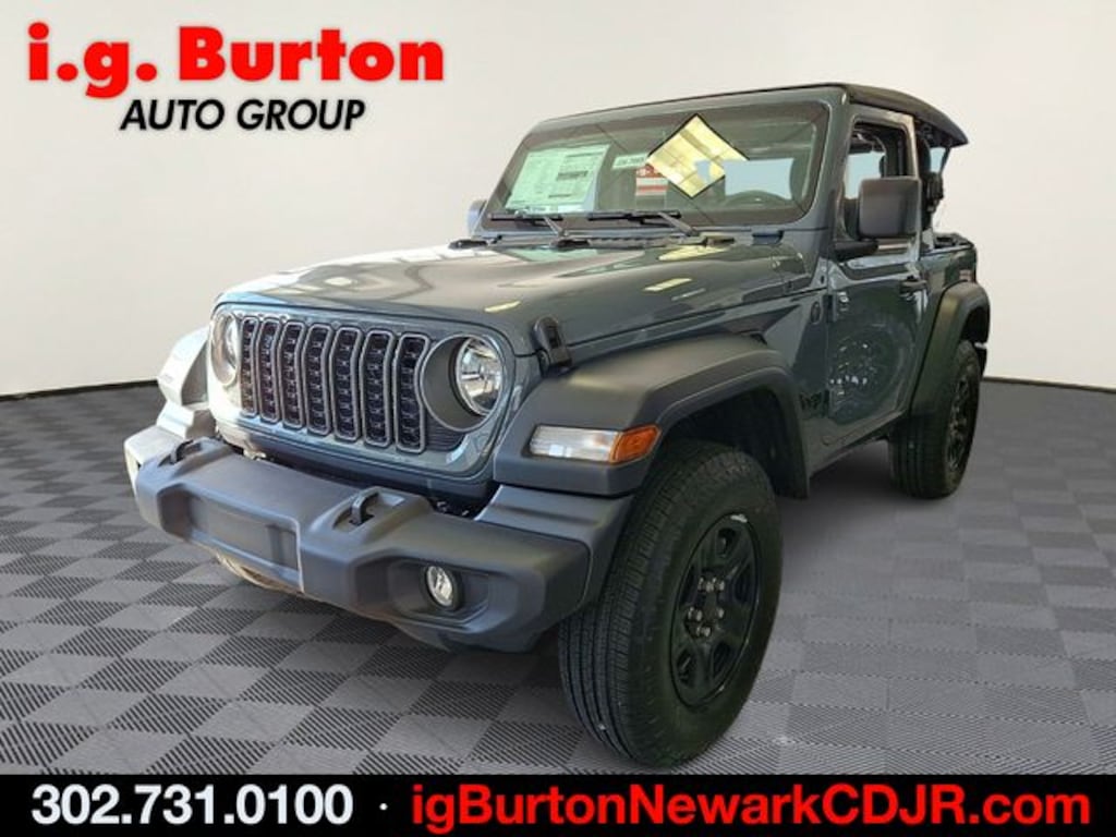 New 2026 Jeep Wrangler 2-DOOR SPORT Sport Utility