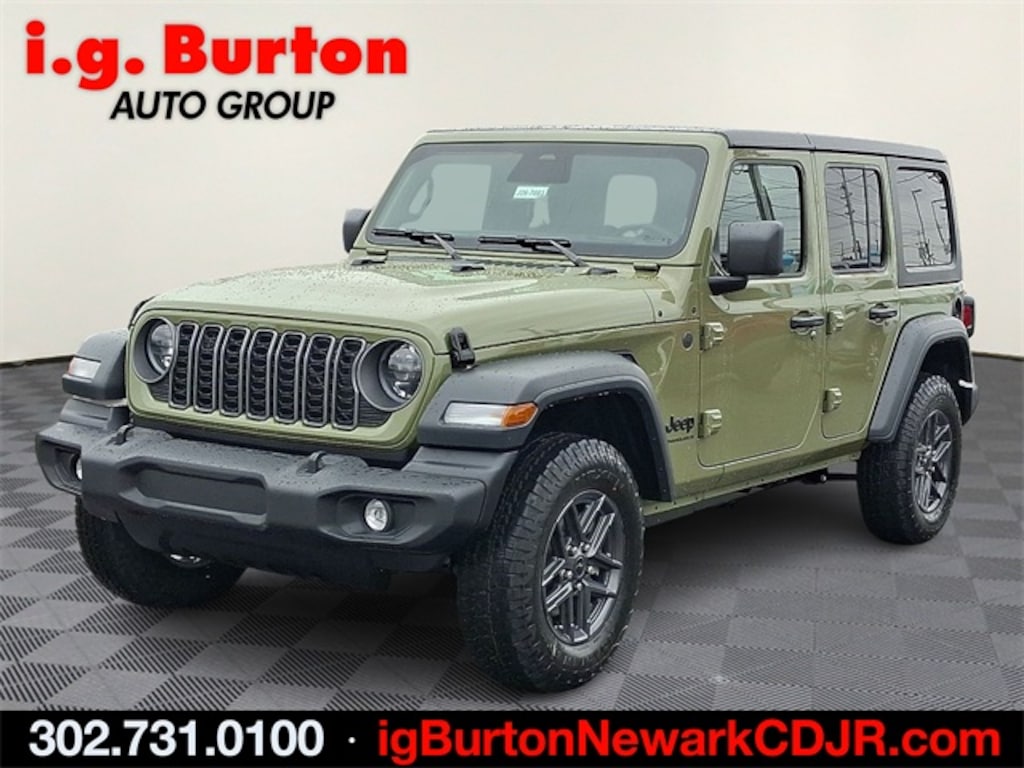 New 2026 Jeep Wrangler 4-DOOR SPORT S Sport Utility