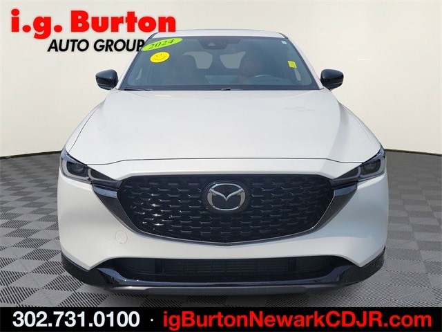 Used 2024 Mazda CX-5 Carbon Turbo with VIN JM3KFBAY7R0369241 for sale in Newark, DE