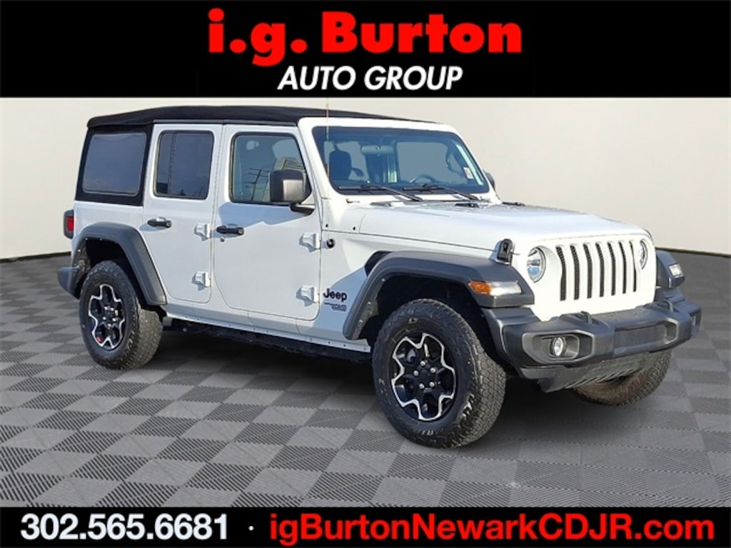 Used 2021 Jeep Wrangler Unlimited Sport S SUV