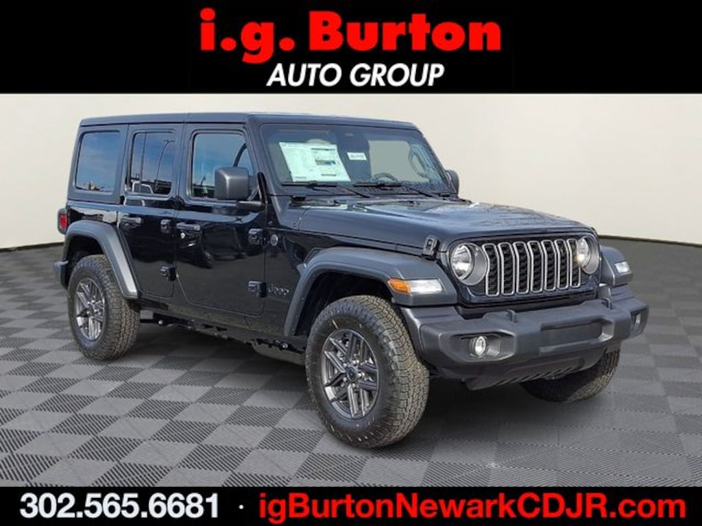 New 2026 Jeep Wrangler 4-DOOR SPORT S Sport Utility