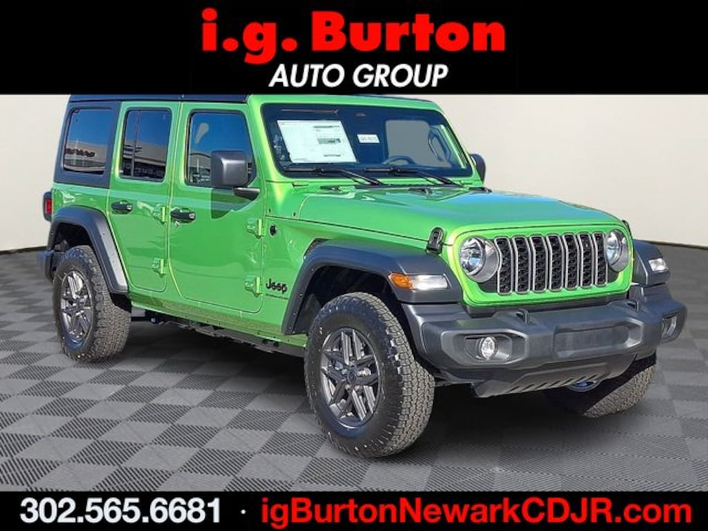 New 2026 Jeep Wrangler 4-DOOR SPORT S Sport Utility