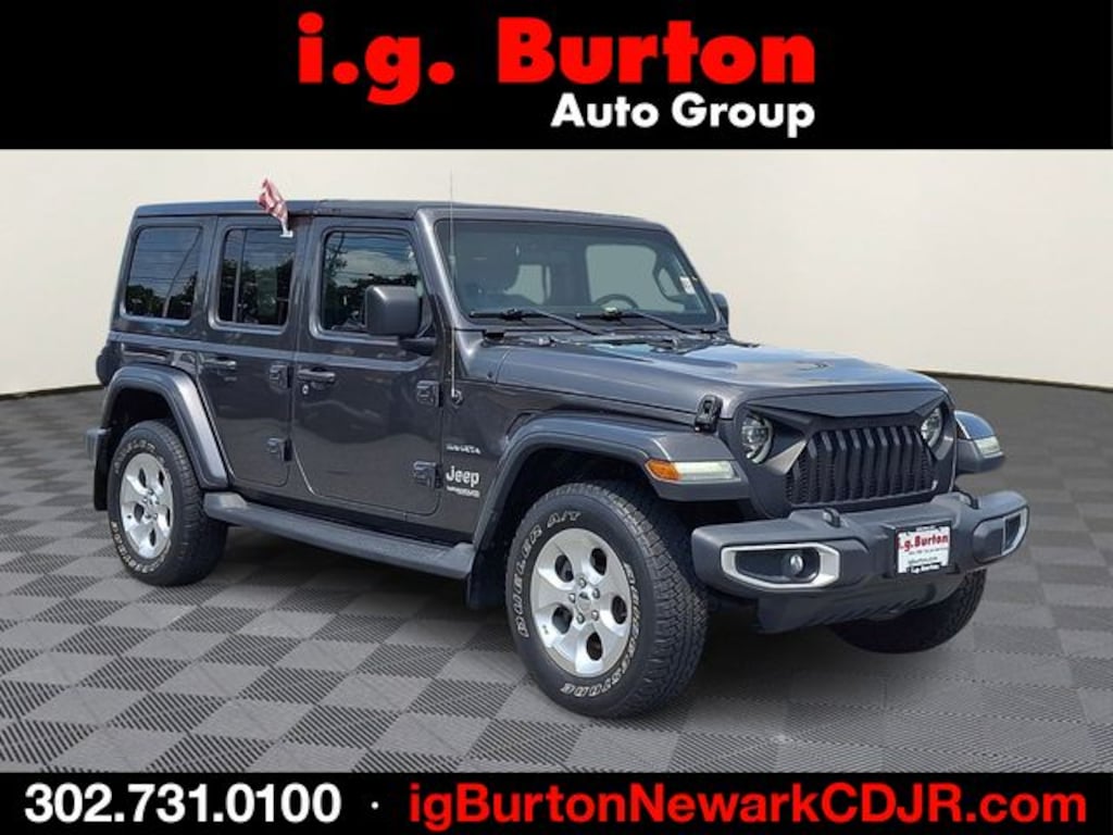 Used 2018 Jeep Wrangler Unlimited Sahara SUV