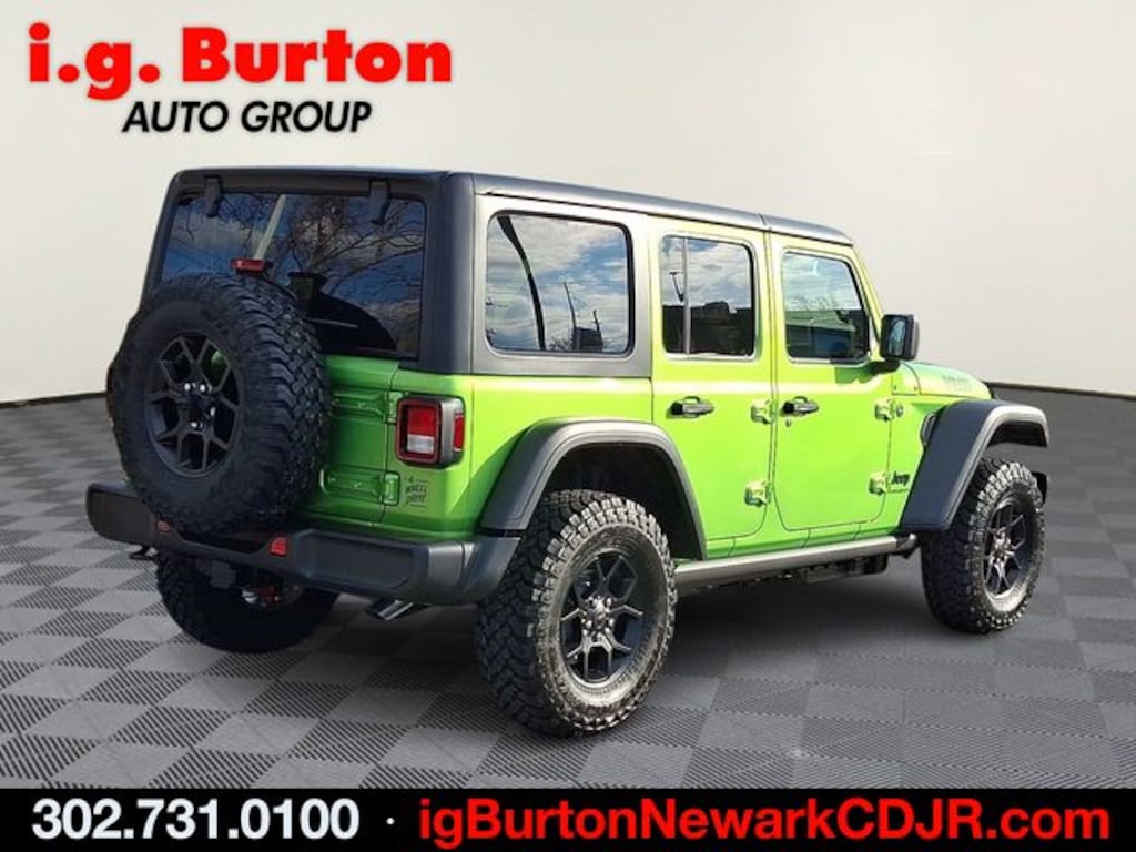 New 2026 Jeep Wrangler 4-DOOR WILLYS Sport Utility