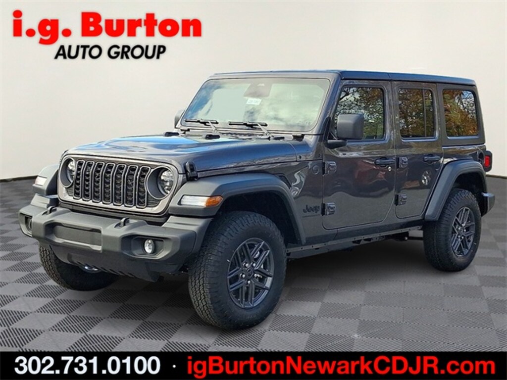 New 2026 Jeep Wrangler 4-DOOR SPORT S Sport Utility